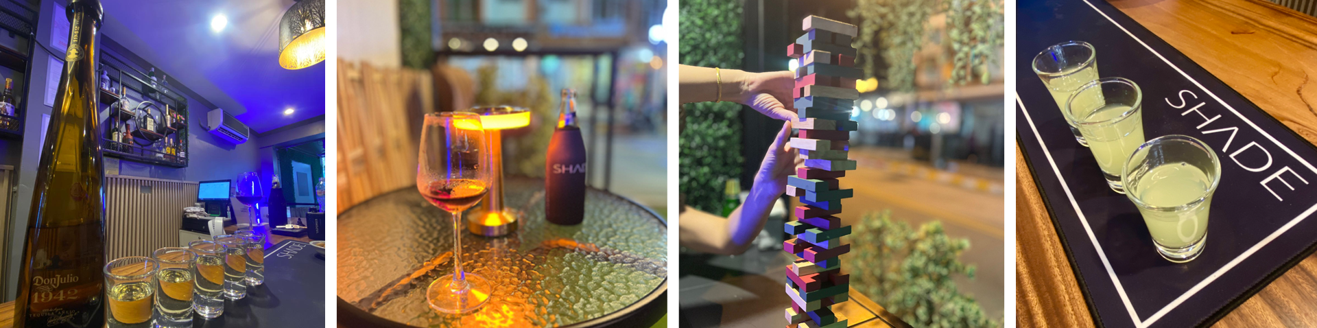 collection of images of shade bar decorations and furniture